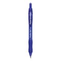 Paper Mate Profile Gel Pen, Retractable, Medium 0.7 mm, Blue Ink, Translucent Blue Barrel, PK12 PK 2095472